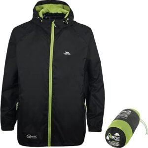 Trespass Unisex Waterproof Packaway Jacket Qikpac