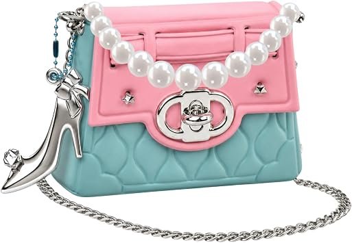 My Vibe DIY Mini Bag Catwalk Queen for Kids & Tweens, Customisable Fashion Craft Kit Collection with 8 Wearable Styles, Mini Crossbody Accessory Gift Ages 6+