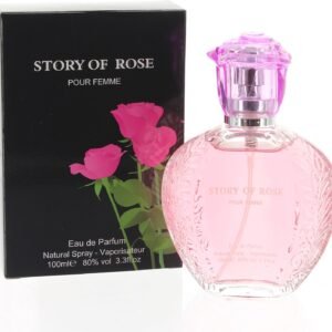 STORY OF ROSE POUR FEMME WOMEN - EAU DE PERFUME NATURAL SPRAY 100ml
