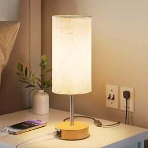 Bedside Lamp, Touch Table Lamp for Bedroom, Living Room & Office [Energy Class G]