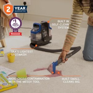 Vax SpotWash Mini Duo Compact Handheld Spot Cleaner CDSW-MCXT